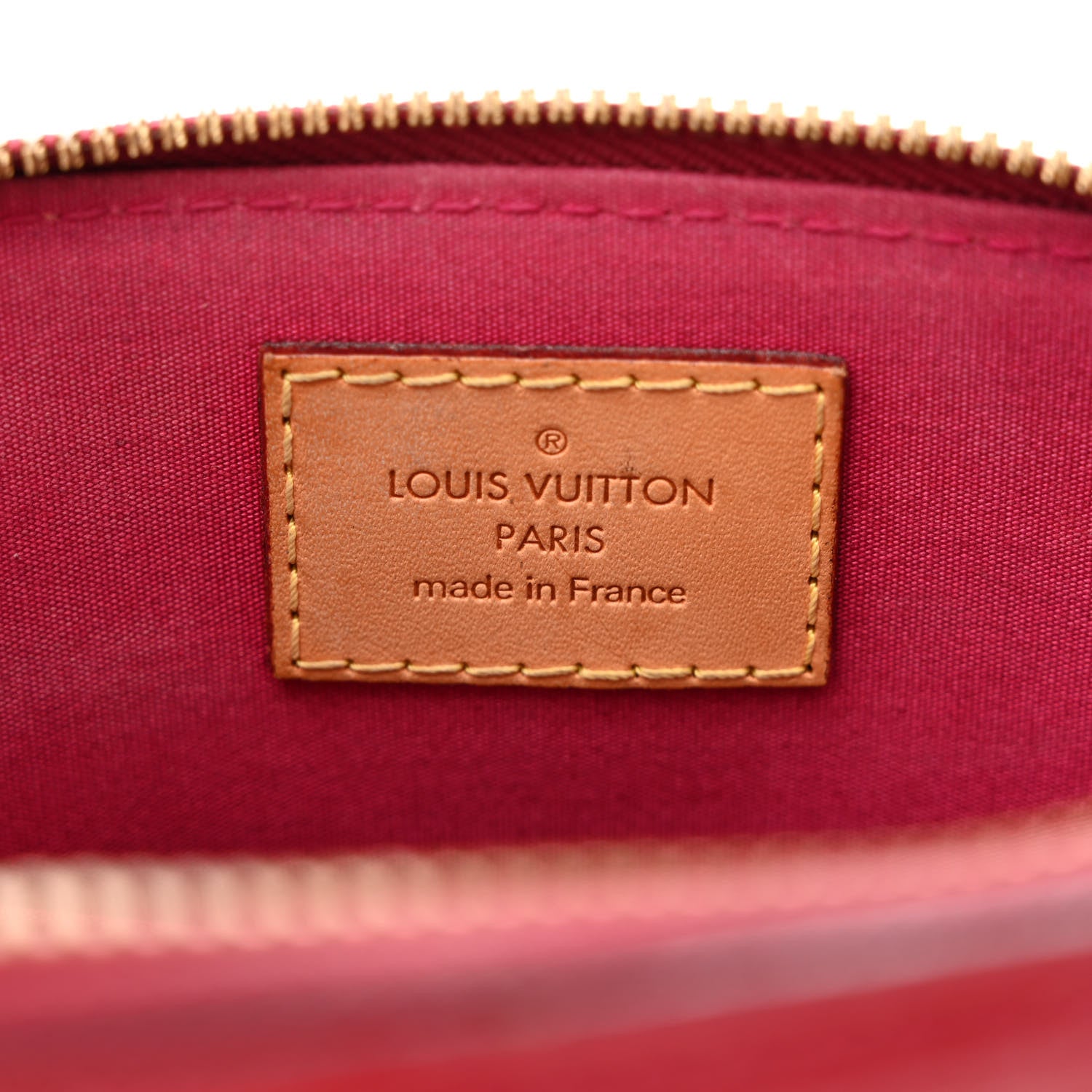 Louis Vuitton Vernis Alma BB Rose Indien 6 of 13