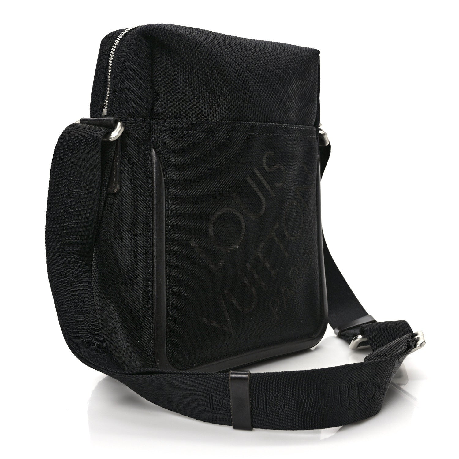 Louis Vuitton Damier Geant Citadin Messenger Black 3 of 10