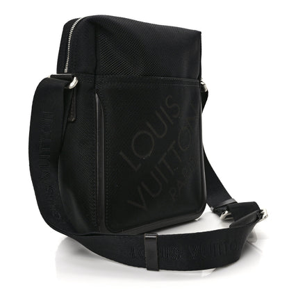 Louis Vuitton Damier Geant Citadin Messenger Black 3 of 10