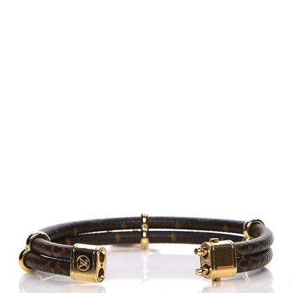 Louis Vuitton Monogram Keep It Twice Bracelet 19 4 of 8