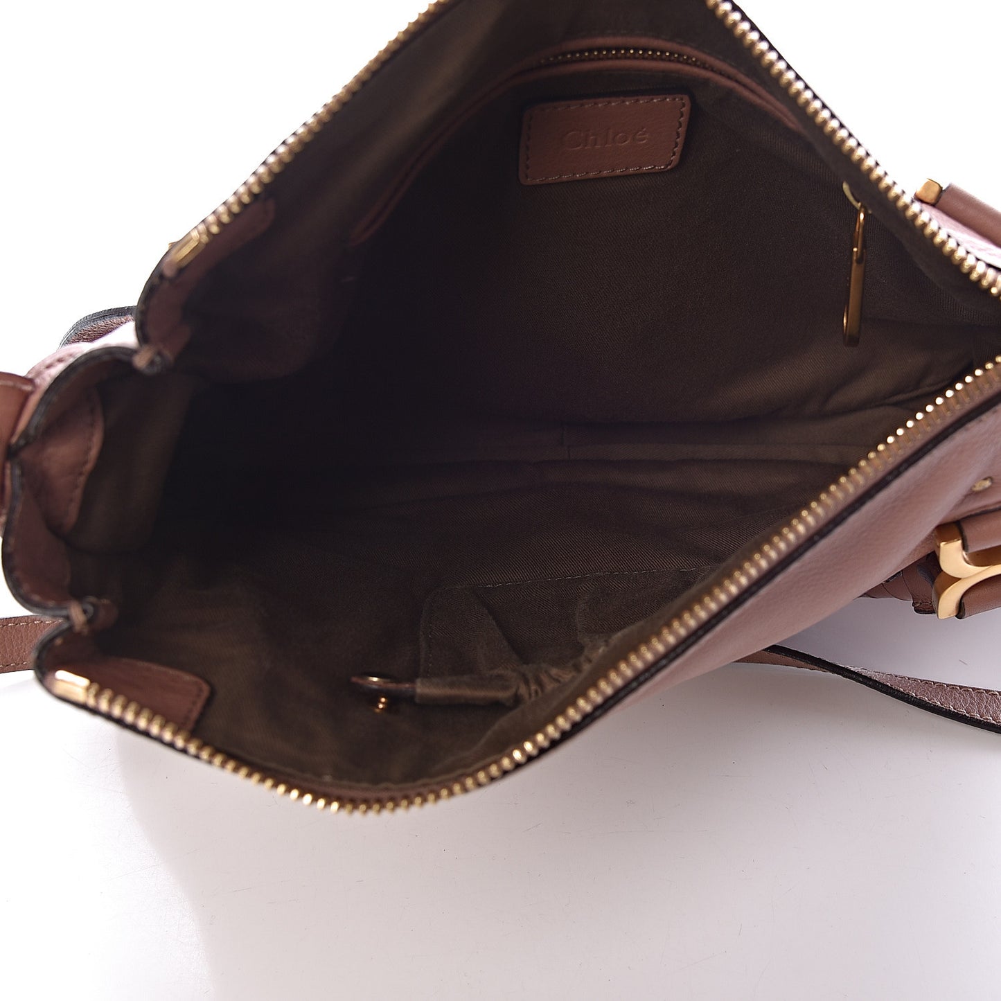 Calfskin Medium Marcie Satchel Nude
