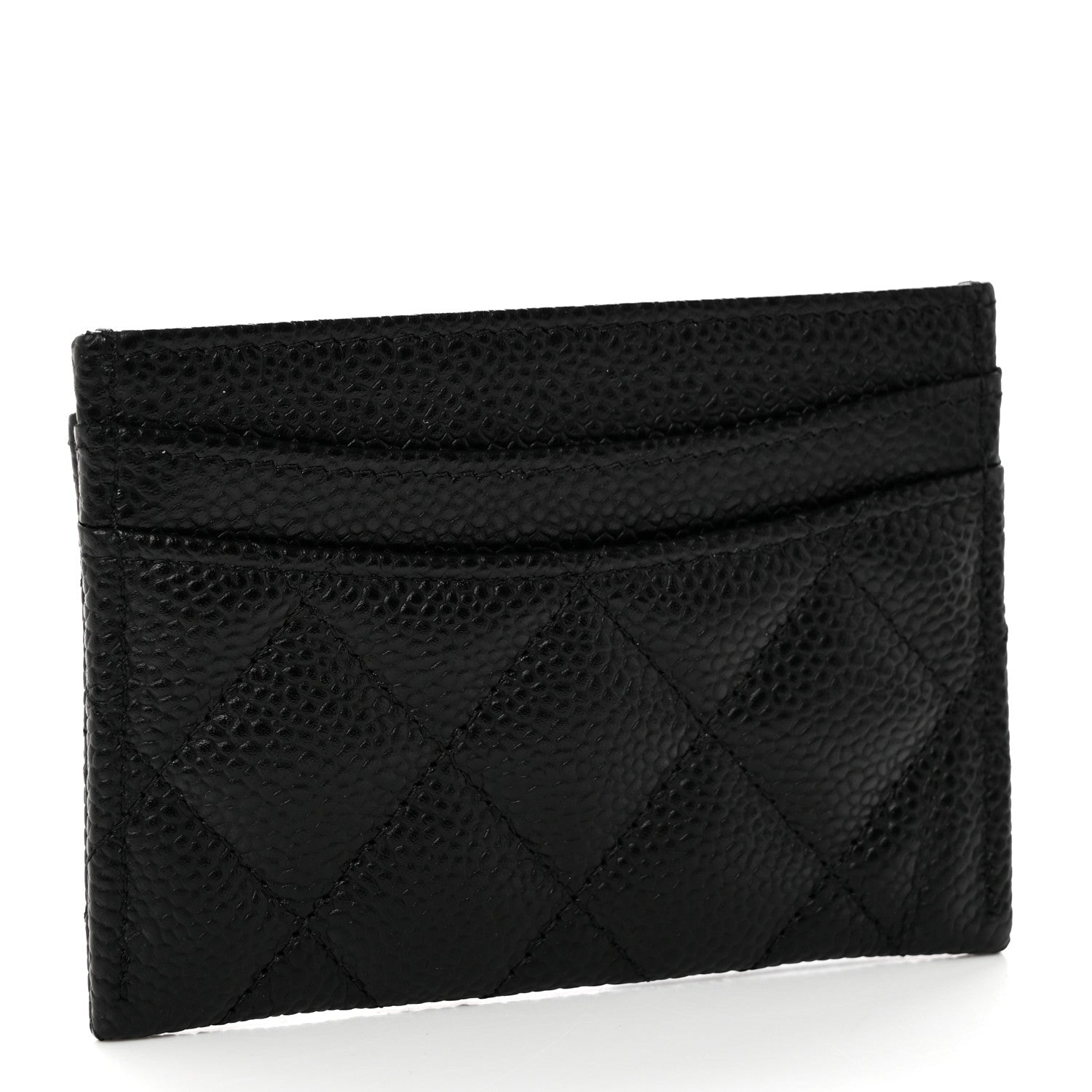 Chanel Caviar Quilted Card Holder Black 3 of 8