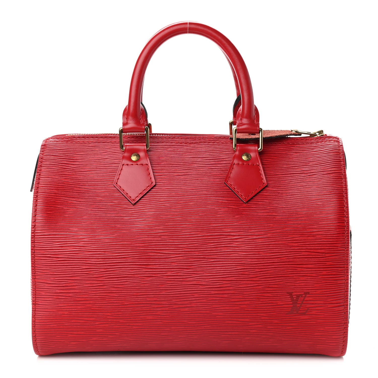 Louis Vuitton Epi Speedy 25 Castillan Red 1 of 10
