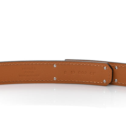 Hermes Epsom Kelly Belt White 4 of 4