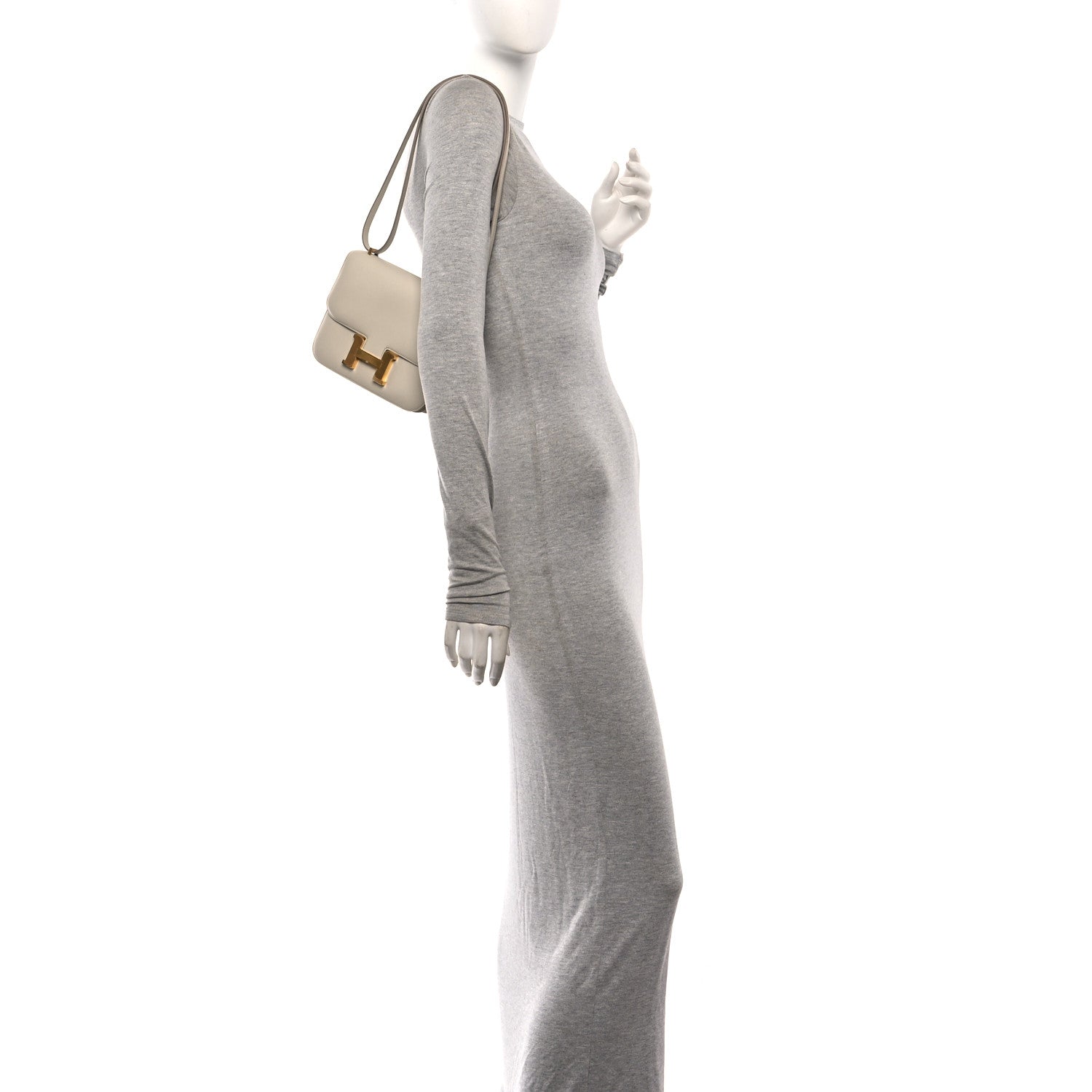 Hermes Swift Constance 18 Gris Perle 2 of 14
