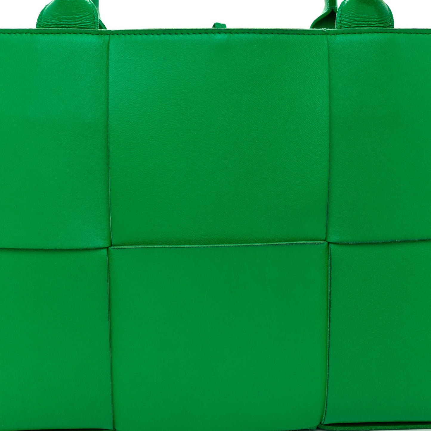 Nappa Maxi Intrecciato Medium Arco Tote Parakeet