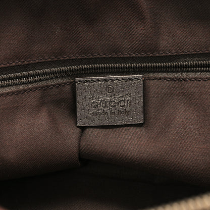 Gucci Monogram Small Princy Satchel Dark Brown 6 of 11