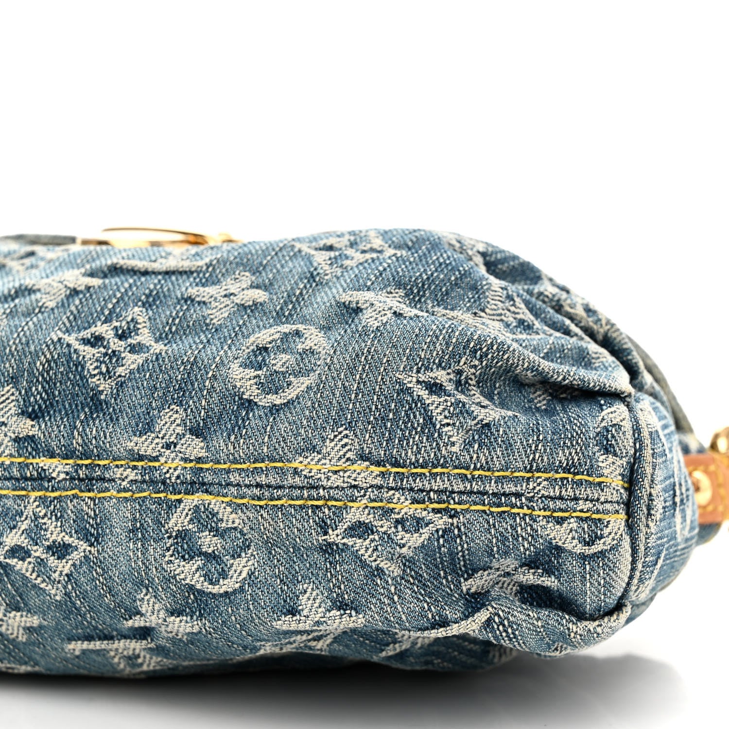 Louis Vuitton Monogram Denim Mini Pleaty Blue 10 of 10
