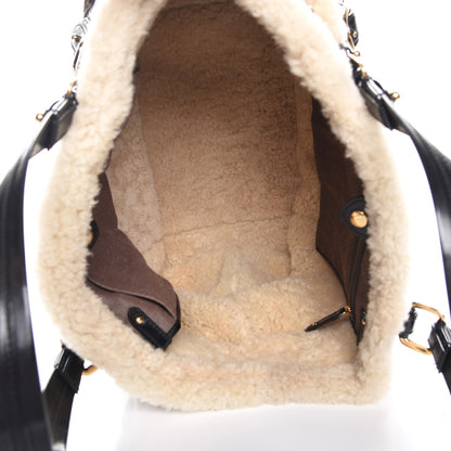Louis Vuitton Patent Monogram Shearling Sac Thunder 5 of 7