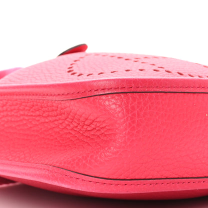 Hermes Taurillon Clemence Evelyne TPM Rose Extreme 8 of 10
