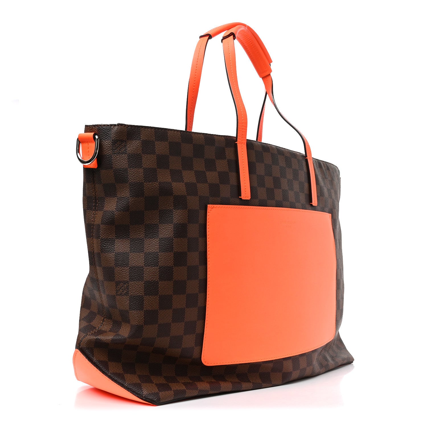 Louis Vuitton Damier Ebene Cabas Orange 3 of 9