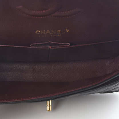 Chanel Lambskin Quilted Medium Double Flap Black 4 of 9