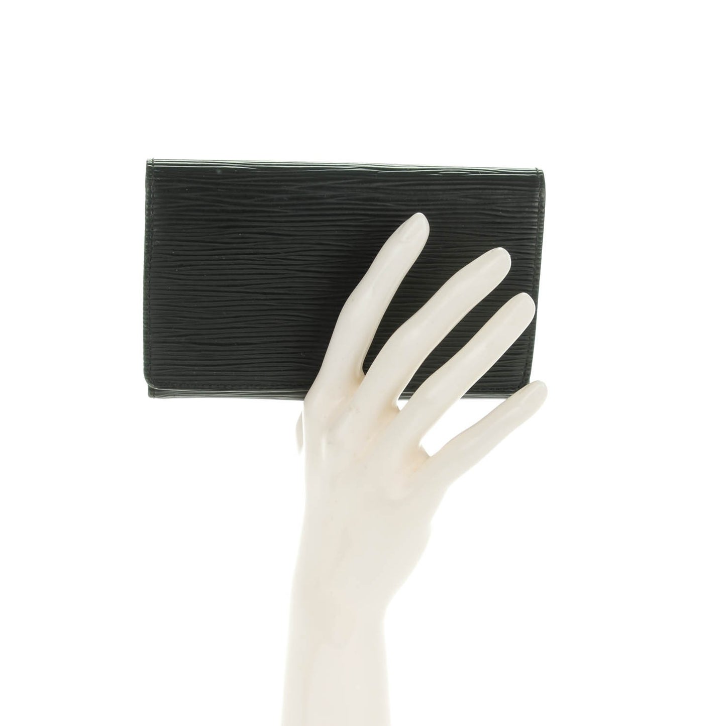 Epi Porte-Monnaie Billets Tresor Wallet Black