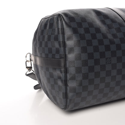 Louis Vuitton Damier Cobalt Keepall Bandouliere 55 8 of 14