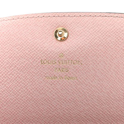 Louis Vuitton Monogram Emilie Wallet Rose Ballerine 7 of 14