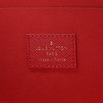 Louis Vuitton Damier Ebene Pochette Felicie Chain Wallet 7 of 11