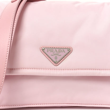 Prada Re-Nylon Padded Small Traveller Alabaster 7 of 9