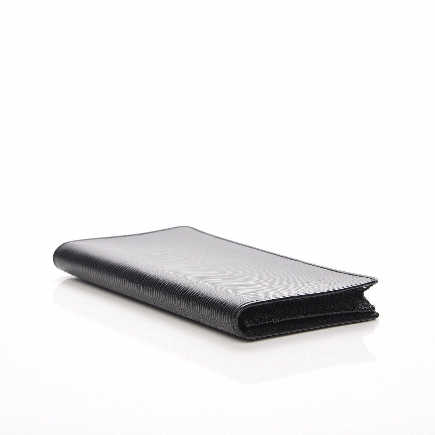 Louis Vuitton Epi Checkbook Organizer Wallet Black 4 of 9
