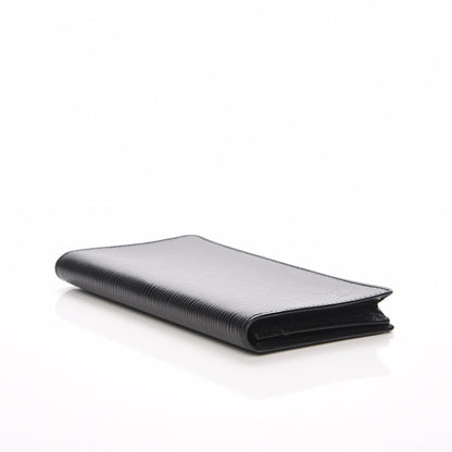 Louis Vuitton Epi Checkbook Organizer Wallet Black 4 of 9