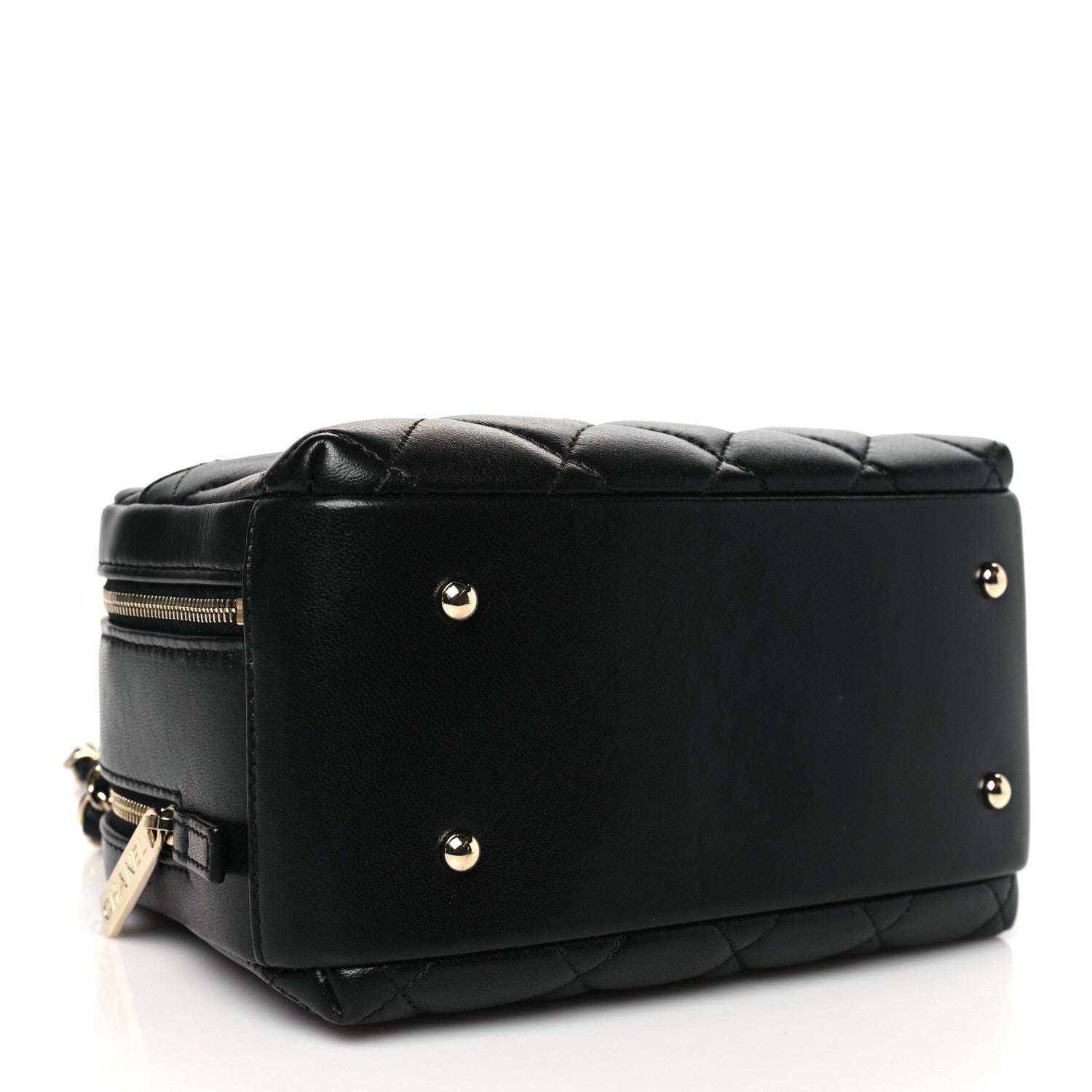 Chanel Lambskin Quilted Small Trendy CC Bowling Bag Black 4 of 11