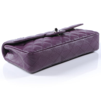 Chanel Caviar East West Flap Purple 4 of 9