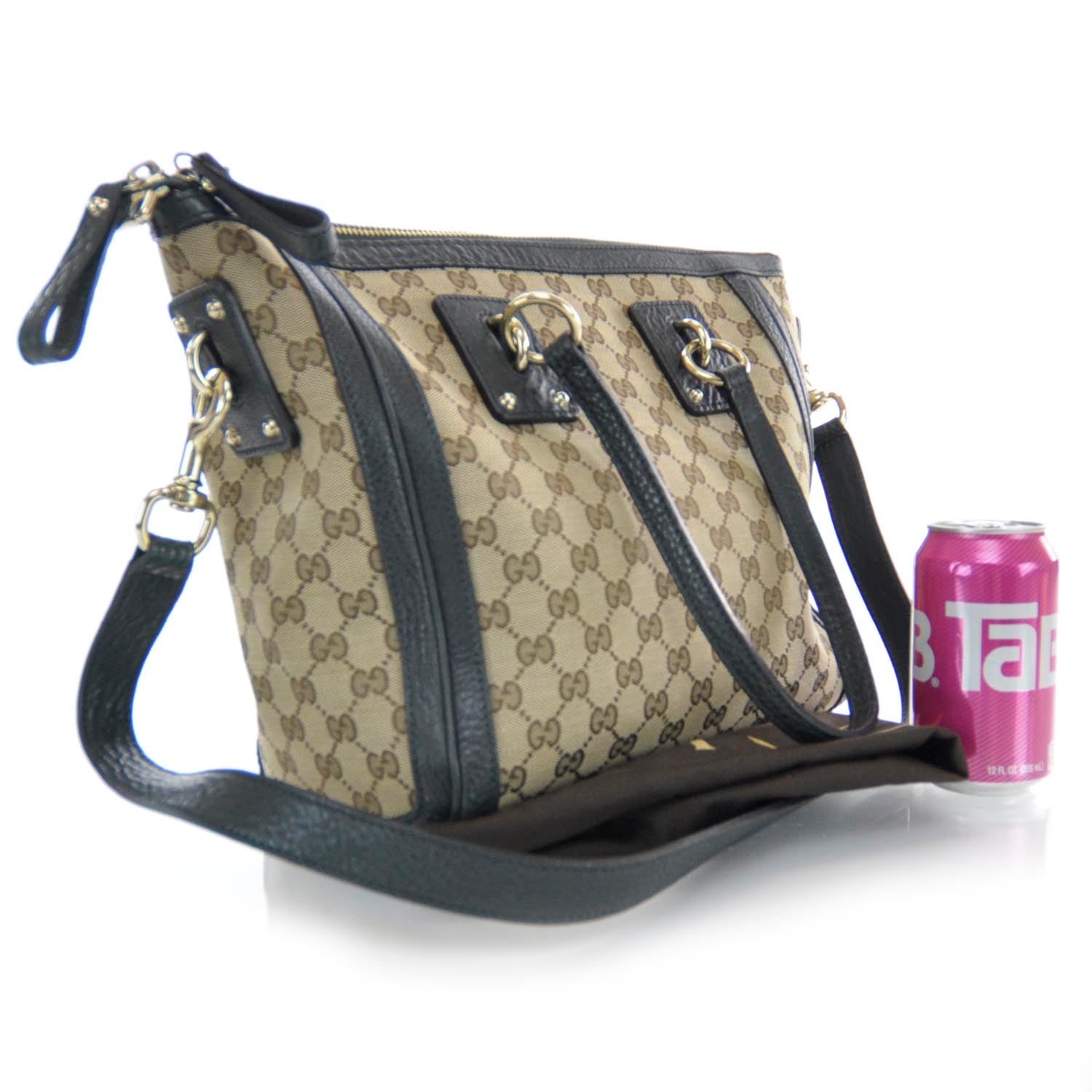 Gucci Monogram Charm Medium Top Handle Bag 3 of 8