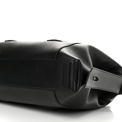 Givenchy Smooth Calfskin Medium Antigona Lock Duffle Bag Black 9 of 10