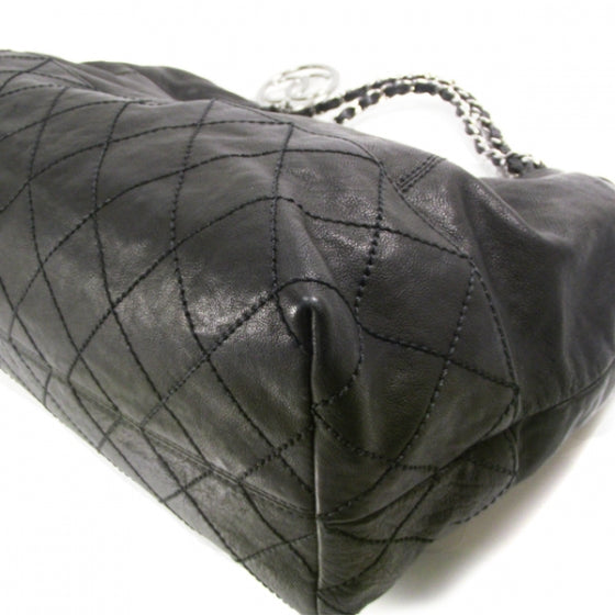 Chanel Leather Baby Coco Cabas Black 5 of 13