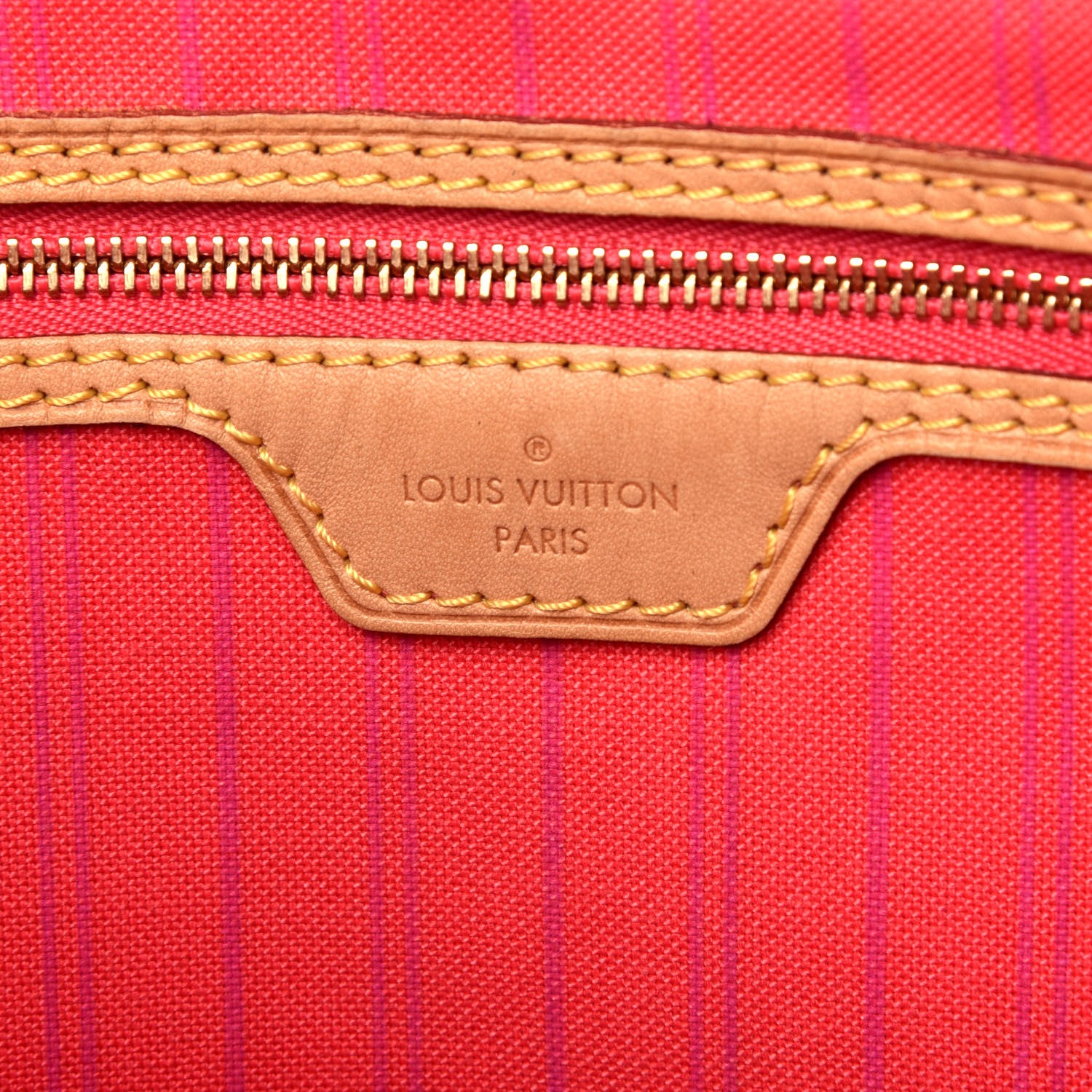 Louis Vuitton Damier Azur Delightful MM Pink 6 of 10