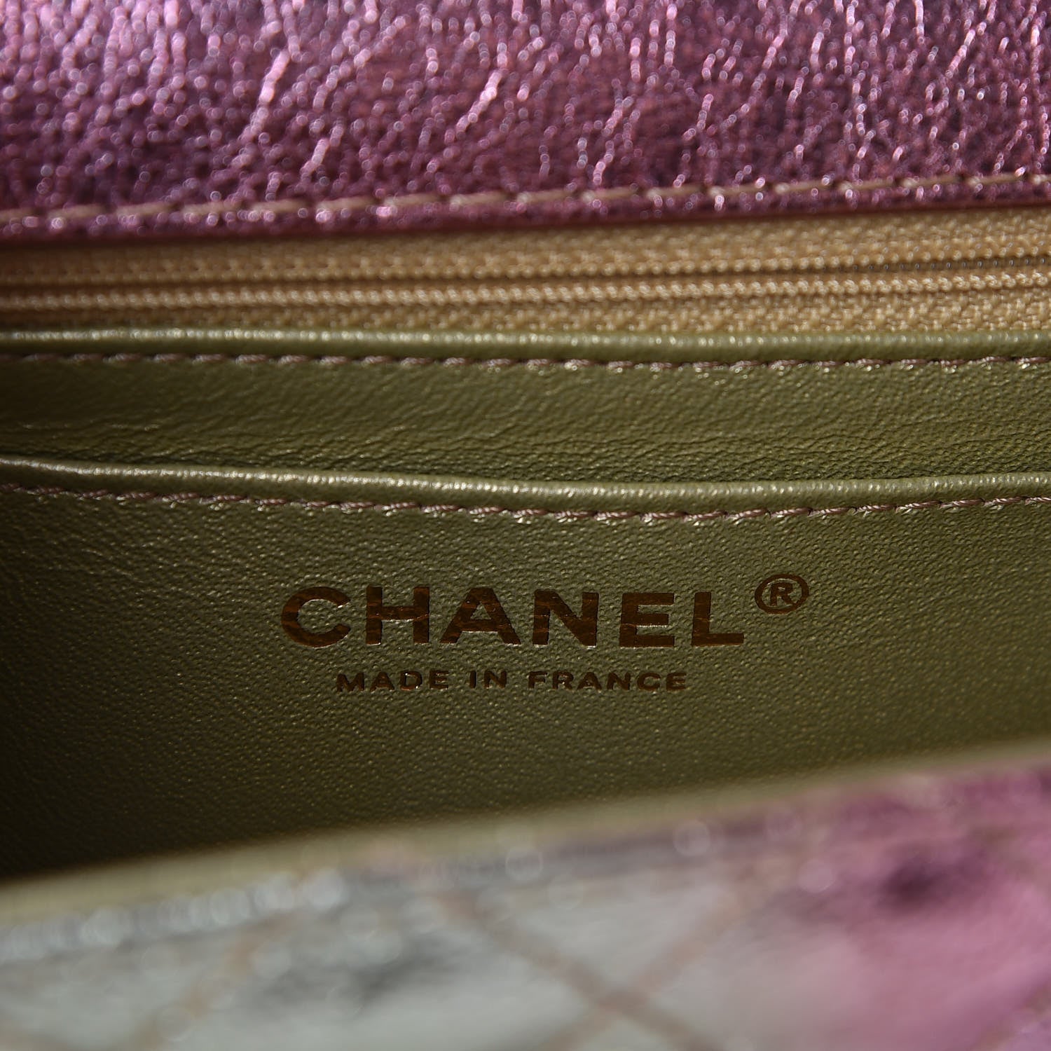 Chanel Metallic Goatskin Quilted Mini 2.55 Reissue Flap Multicolor 7 of 10