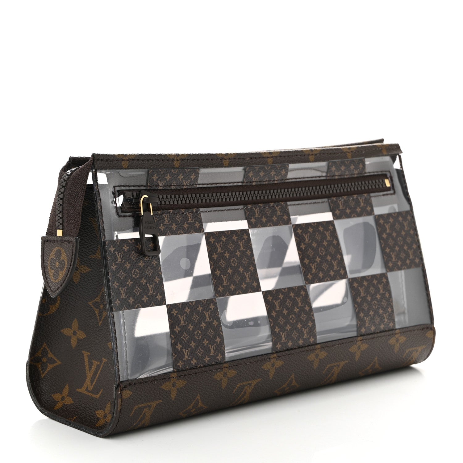 Louis Vuitton PVC Monogram Chess Standing Pouch 3 of 9