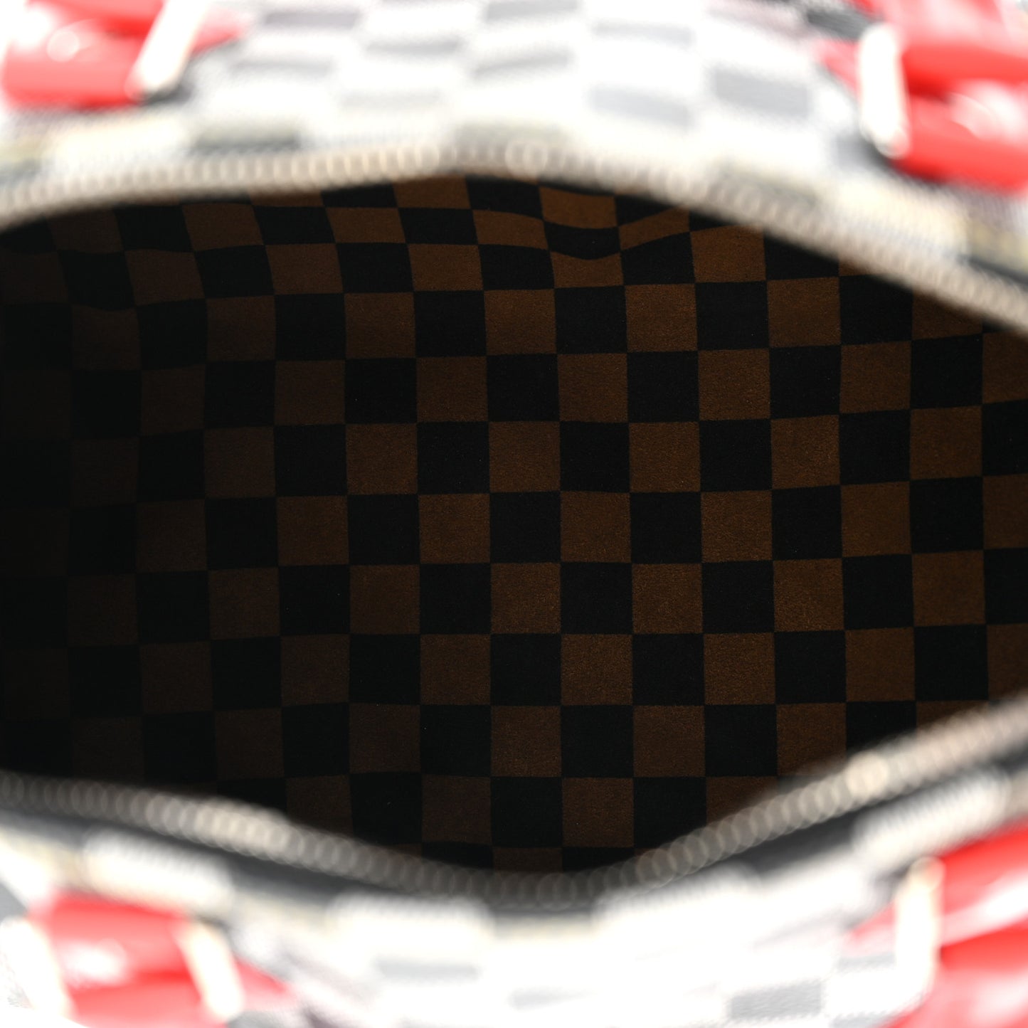 Damier Speedy Bandouliere 30 Black White