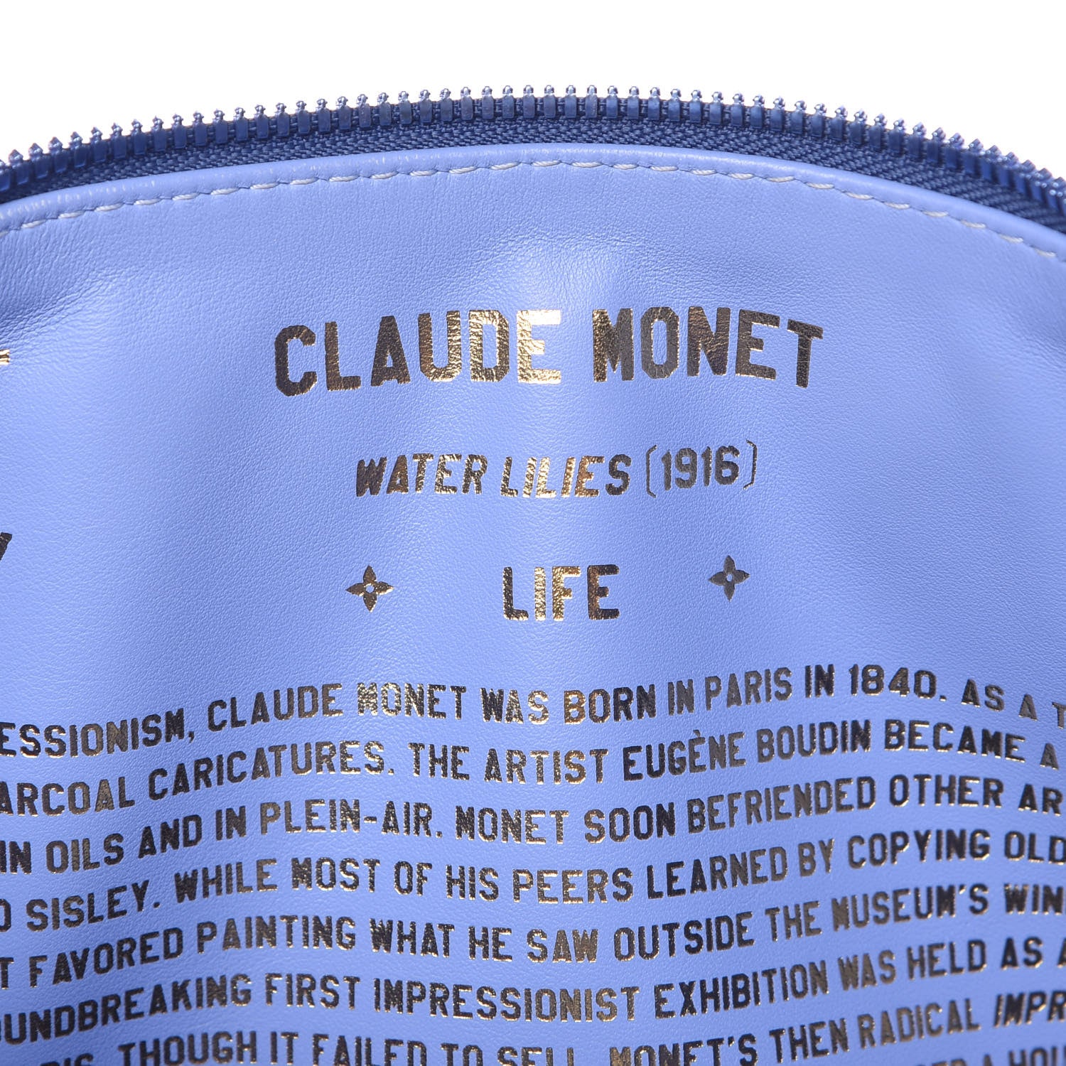 Louis Vuitton Masters Monet Speedy 30 6 of 13