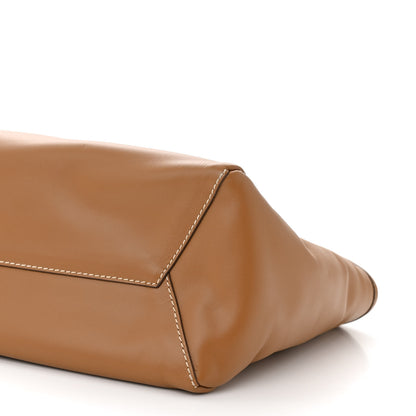 Miu Miu Soft Calf Softy Small Ivy Tote Bag Caramel 10 of 10