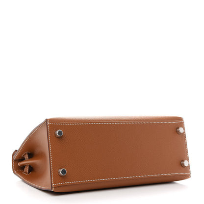 Hermes Epsom Kelly Sellier 25 Gold 3 of 10