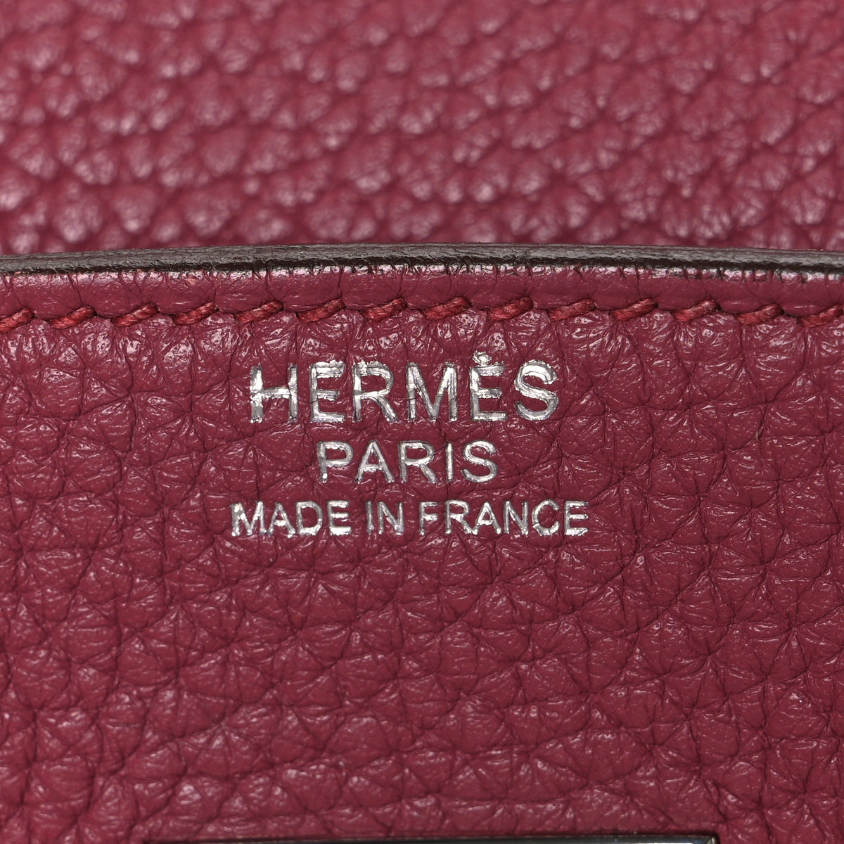 Taurillon Clemence Birkin 30 Bois de Rose