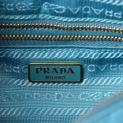 Prada Tessuto Nylon Saffiano Crossbody Bag Turchese 6 of 10