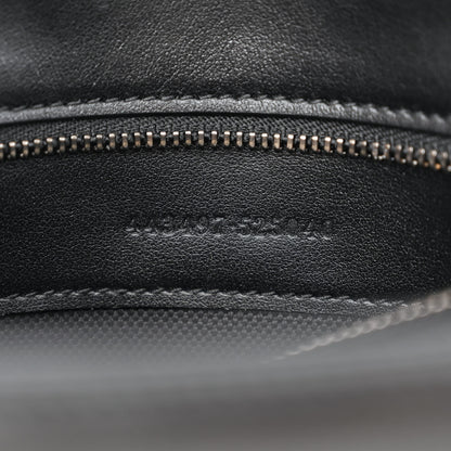 Gucci Calfskin Matelasse Monochrome Small GG Marmont Shoulder Bag Black 7 of 10