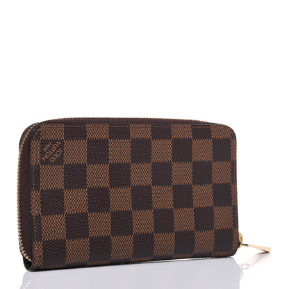 Louis Vuitton Damier Ebene Zippy Compact Wallet 3 of 11