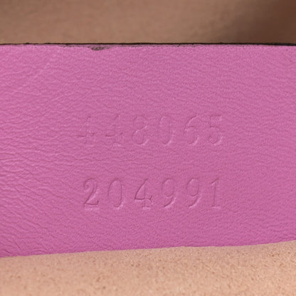 Gucci Calfskin Matelasse Mini GG Marmont Chain Shoulder Bag Candy Mousse 7 of 12