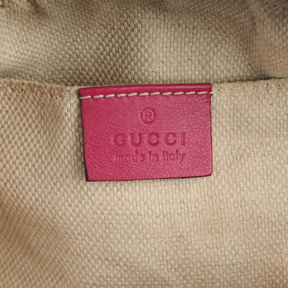 Gucci Soft Patent Small Soho Disco Bag Bright Bougainvillea 6 of 9