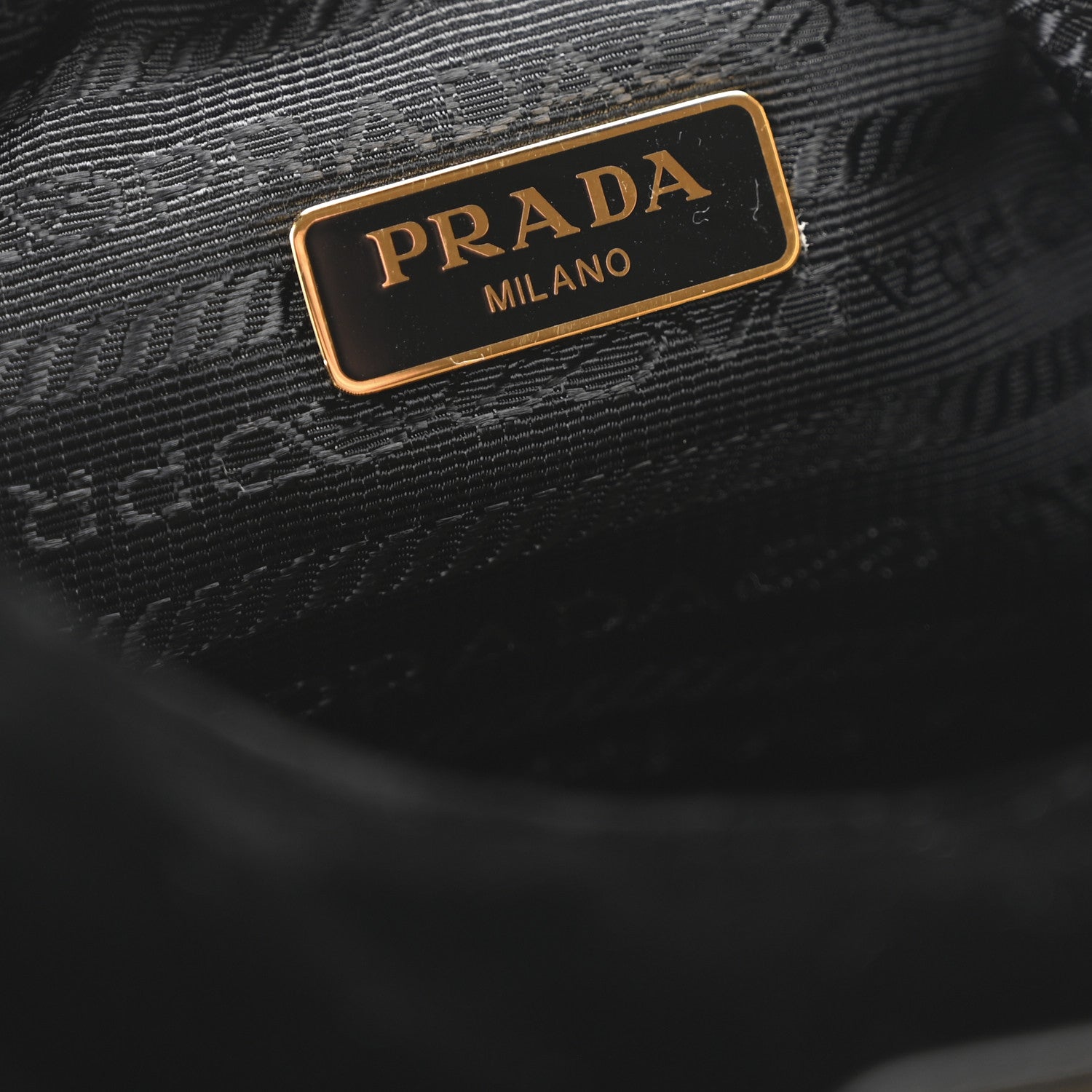 Prada Velvet Nappa Mini Re-Edition Shoulder Bag Black 6 of 11