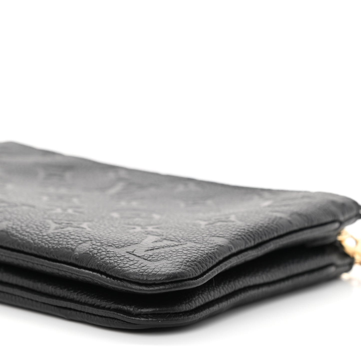 Empreinte Double Zip Pochette Black