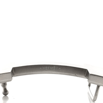 Hermes Brushed Palladium 42mm Constance 2 Belt Buckle 4 of 5
