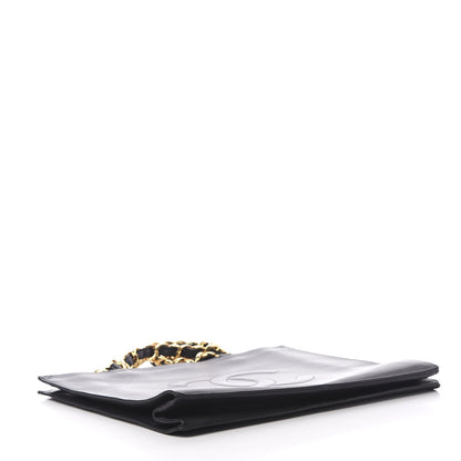 Chanel Lambskin CC Shoulder Bag Black 4 of 13