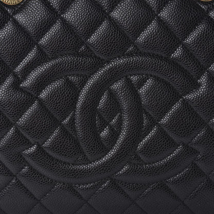Chanel Caviar Quilted Grand Shopping Tote GST Black 10 of 11