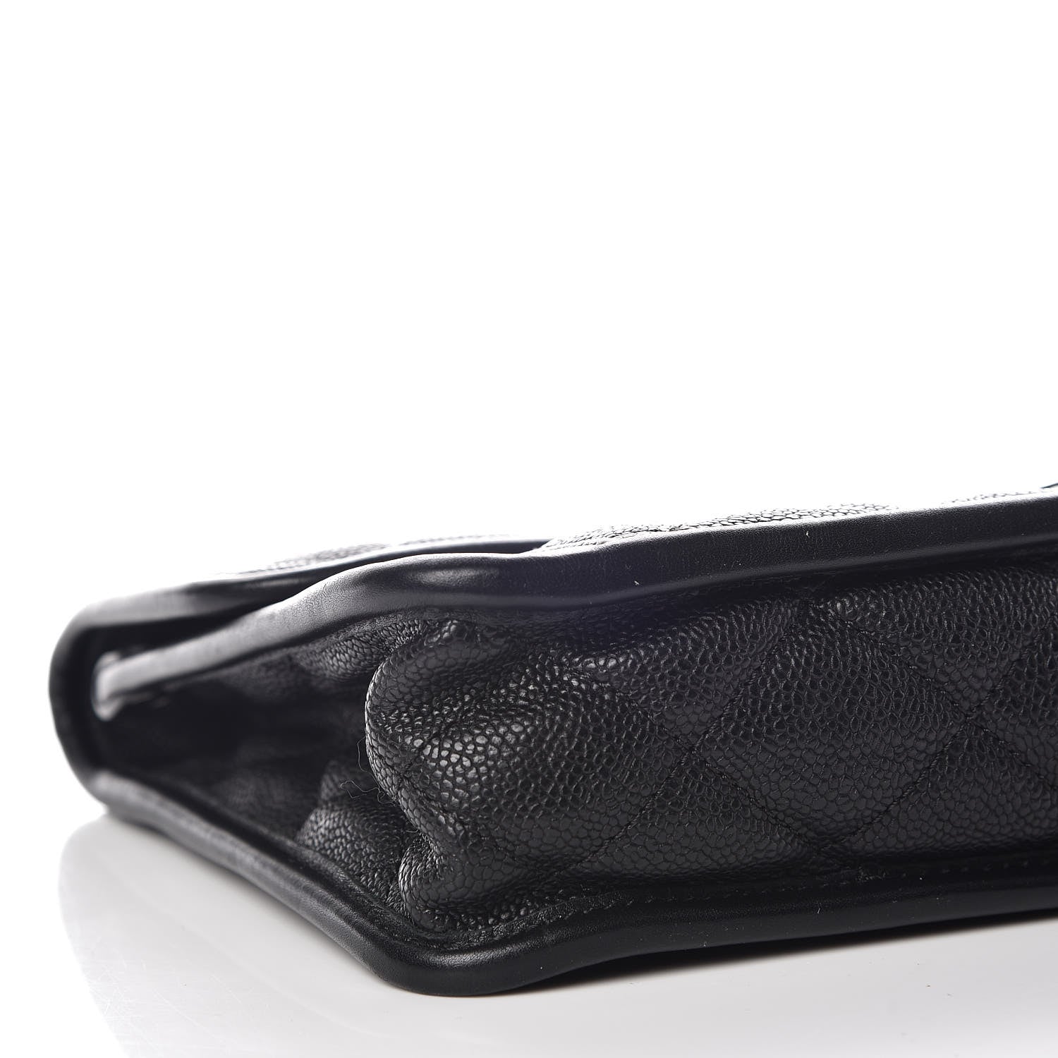 Chanel Caviar Quilted Medium French Riviera Flap Black 9 of 10