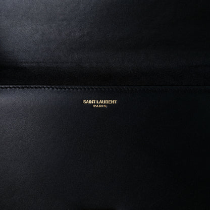 Saint Laurent Calfskin Medium Margaux Shoulder Bag Black 9 of 17