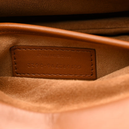 Saint Laurent Smooth Calfskin Small Charlie Shoulder Bag Miel Dark 7 of 14