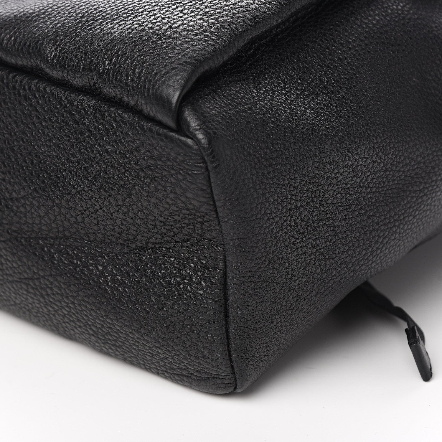 Fendi Cuoio Romano Selleria Backpack Black 8 of 9